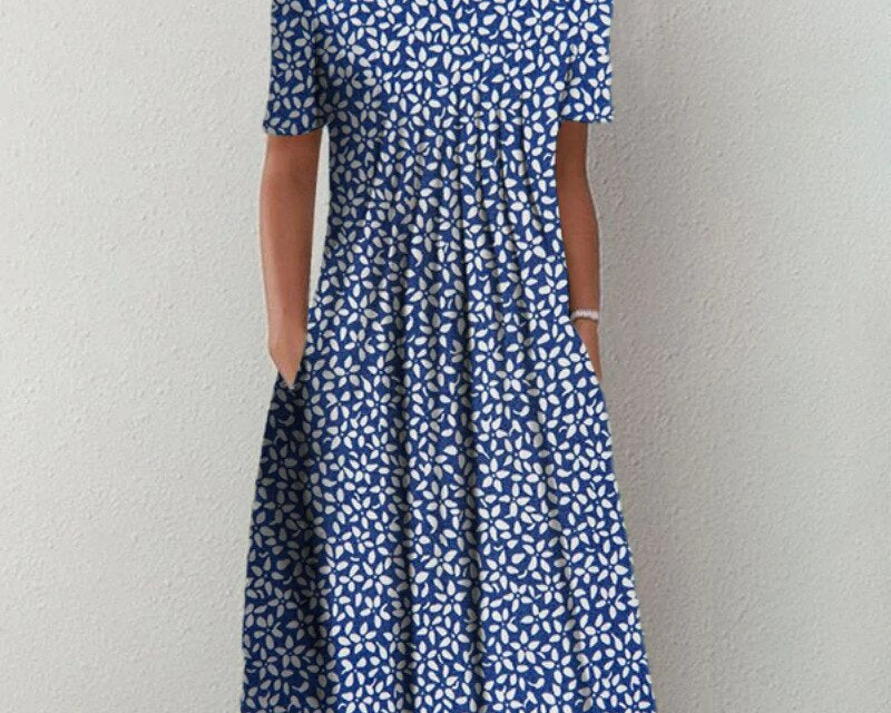 Marta - Midi-Kleid mit Schichten