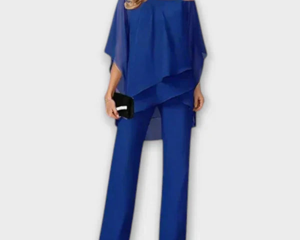 Chiffon-Abend-Set