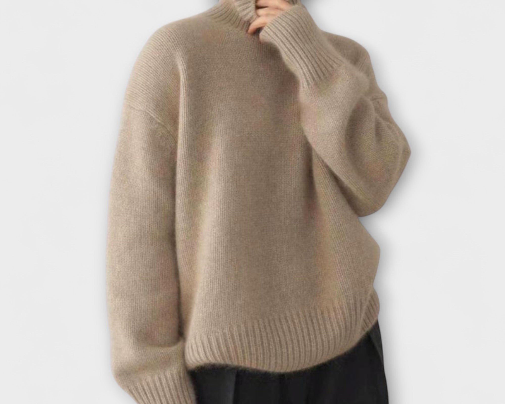 Mera - Kaschmir-Rollkragenpullover für Damen
