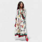 Oriana - Maxikleid mit floralen Druck