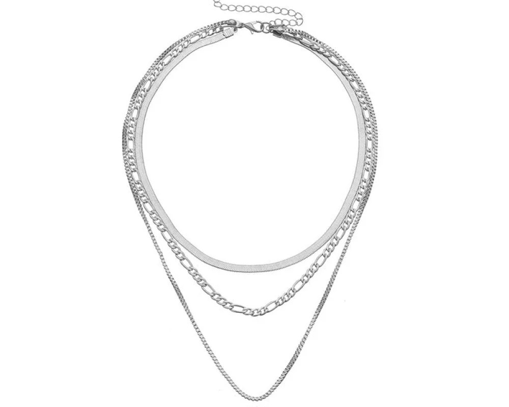 Vintage 3-teilige Schichtkette