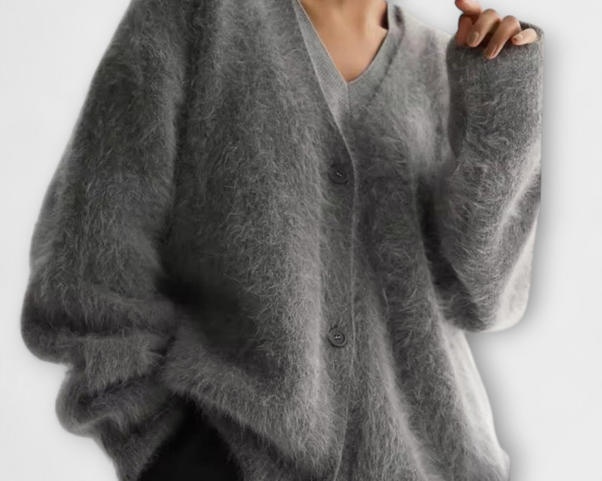 Lilla - Kuschelige Jacke