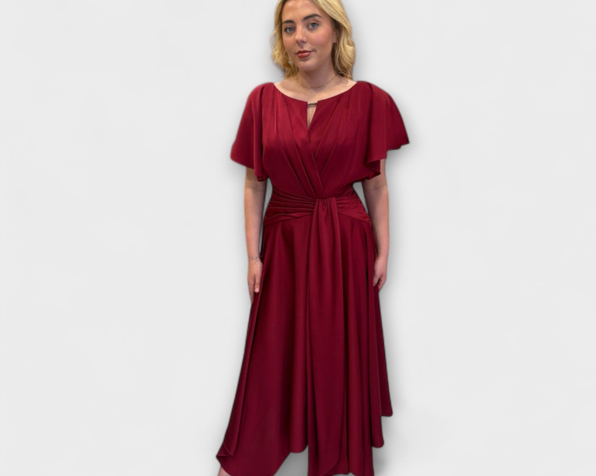 Anni – Maisonel Drapiertes Rockkleid