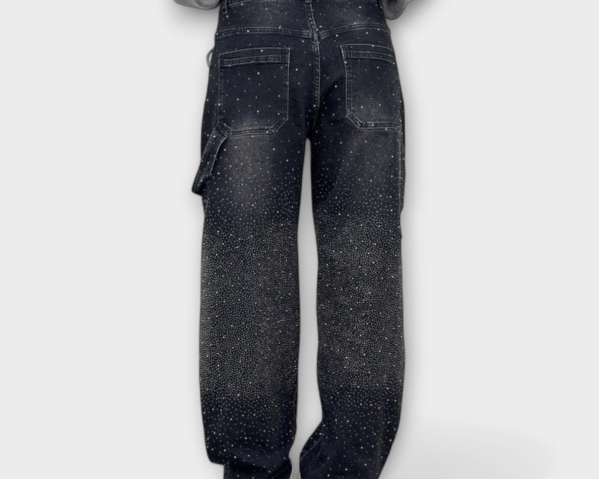 Fable - Shine Denim Jeans im Balloon Carpenter Stil