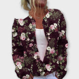 Juna – Blumenmuster-Cardigan mit Komfort