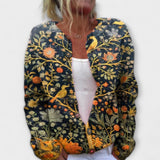 Ylvi – Cardigan mit floraler Eleganz