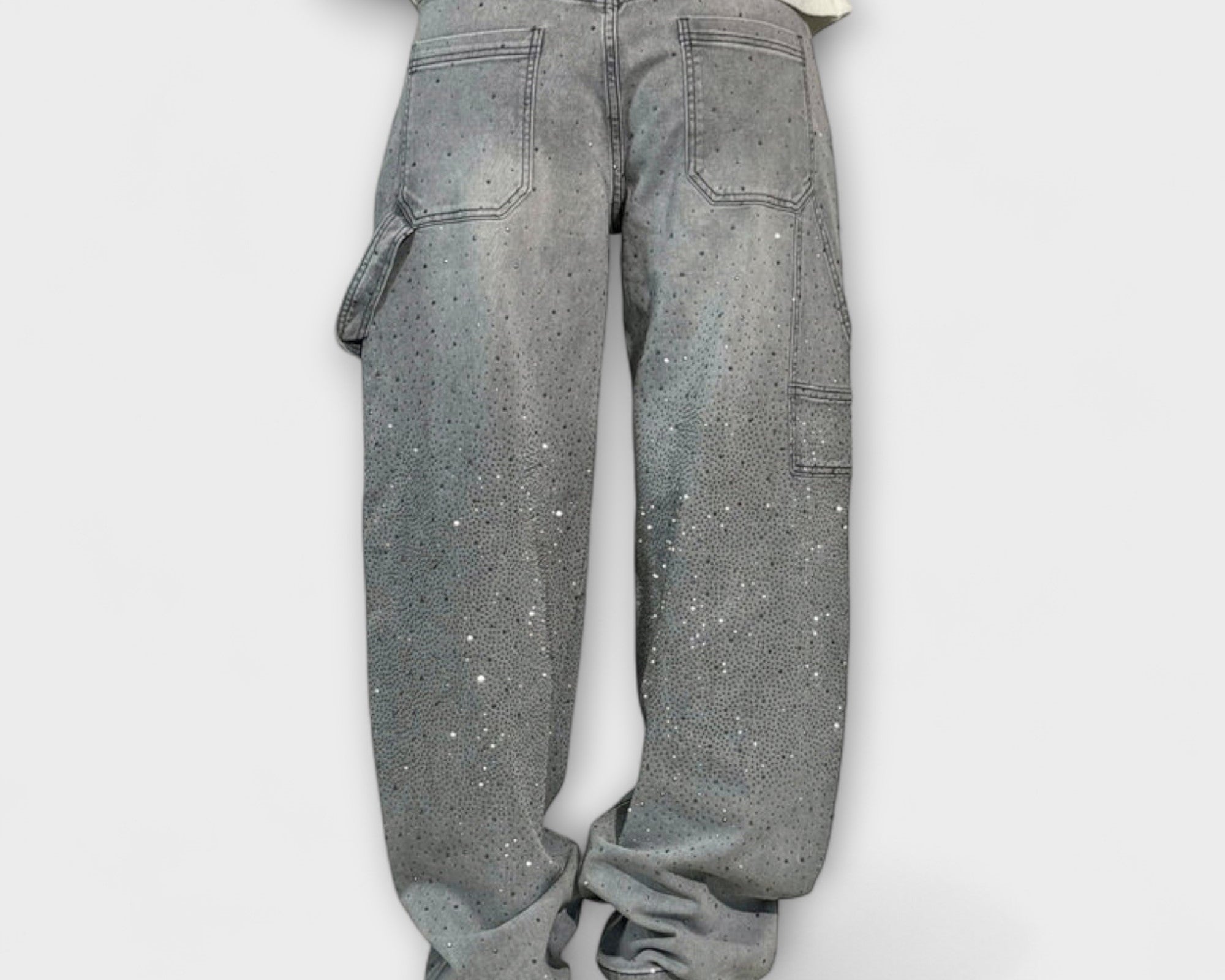 Fable - Shine Denim Jeans im Balloon Carpenter Stil