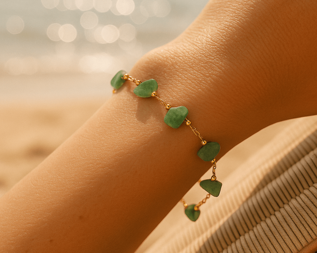 Armband mit Meeresfragmenten
