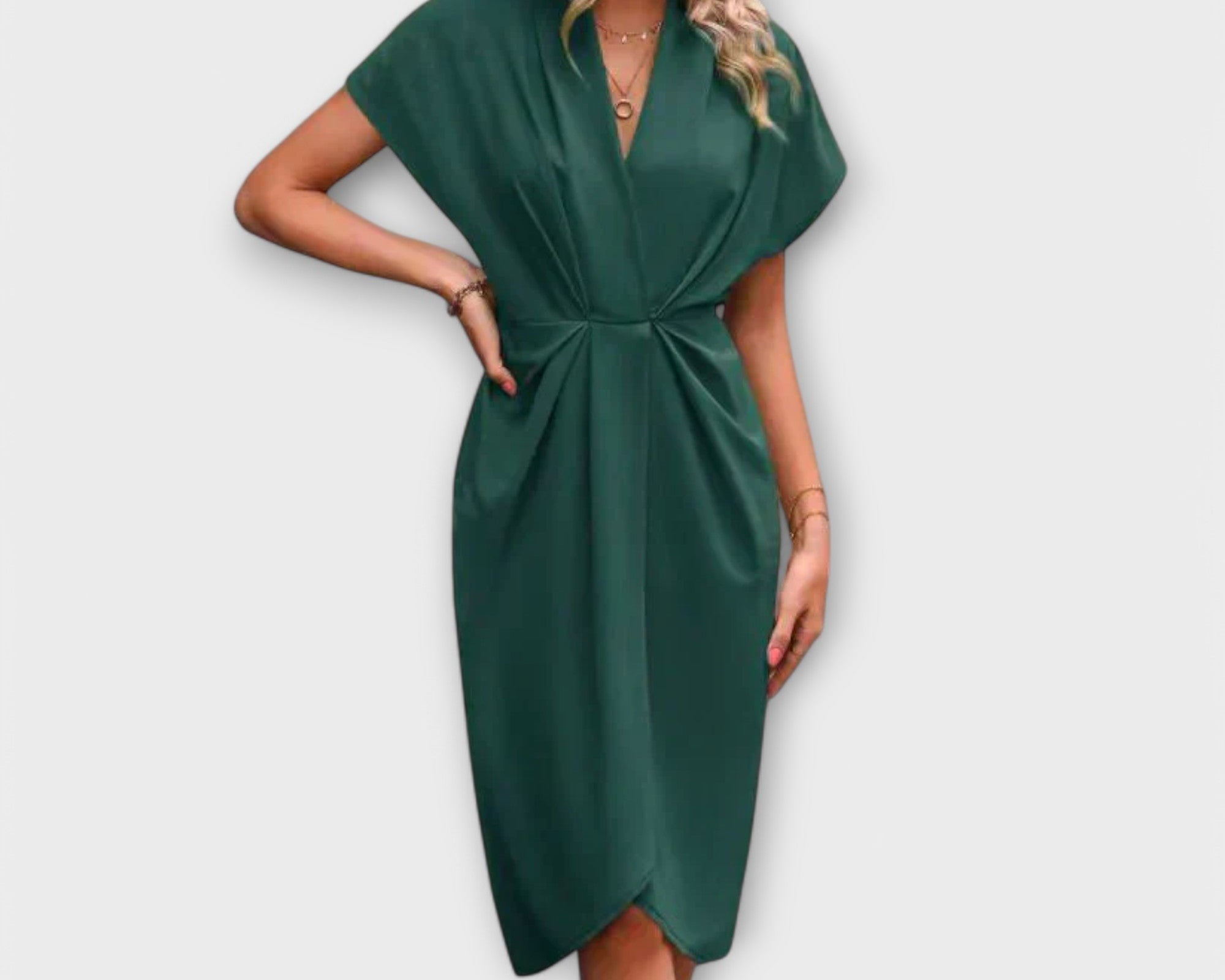 Serena - Midi-Wickelkleid