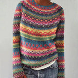 Brita | Gemütlicher Retro Pullover