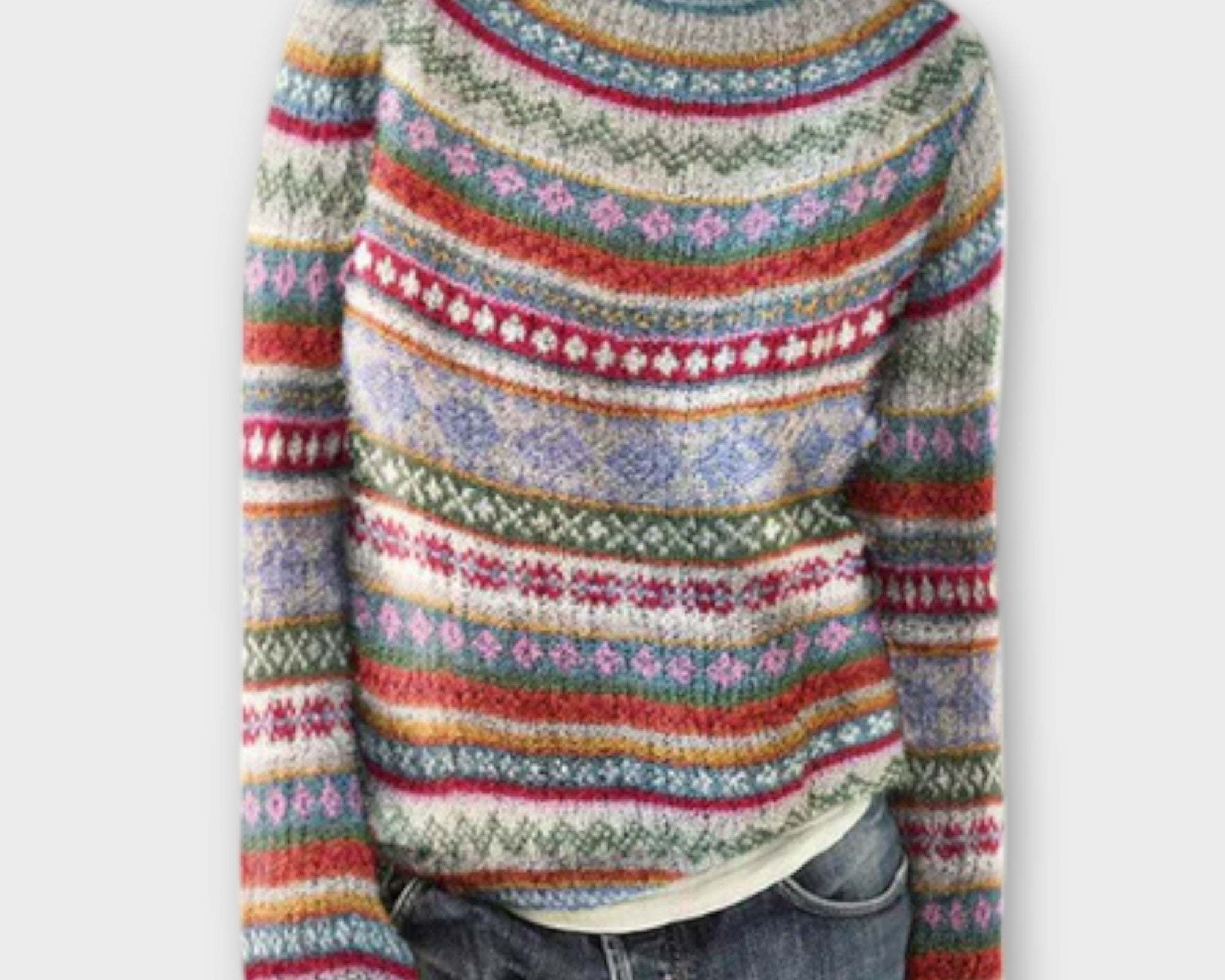 Suzu - Vintage Pullover für Damen