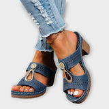 Maria - Stilvolle und Bequeme Orthopädische Sandalen