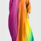 Ana - Fliessendes Kleid mit Muster