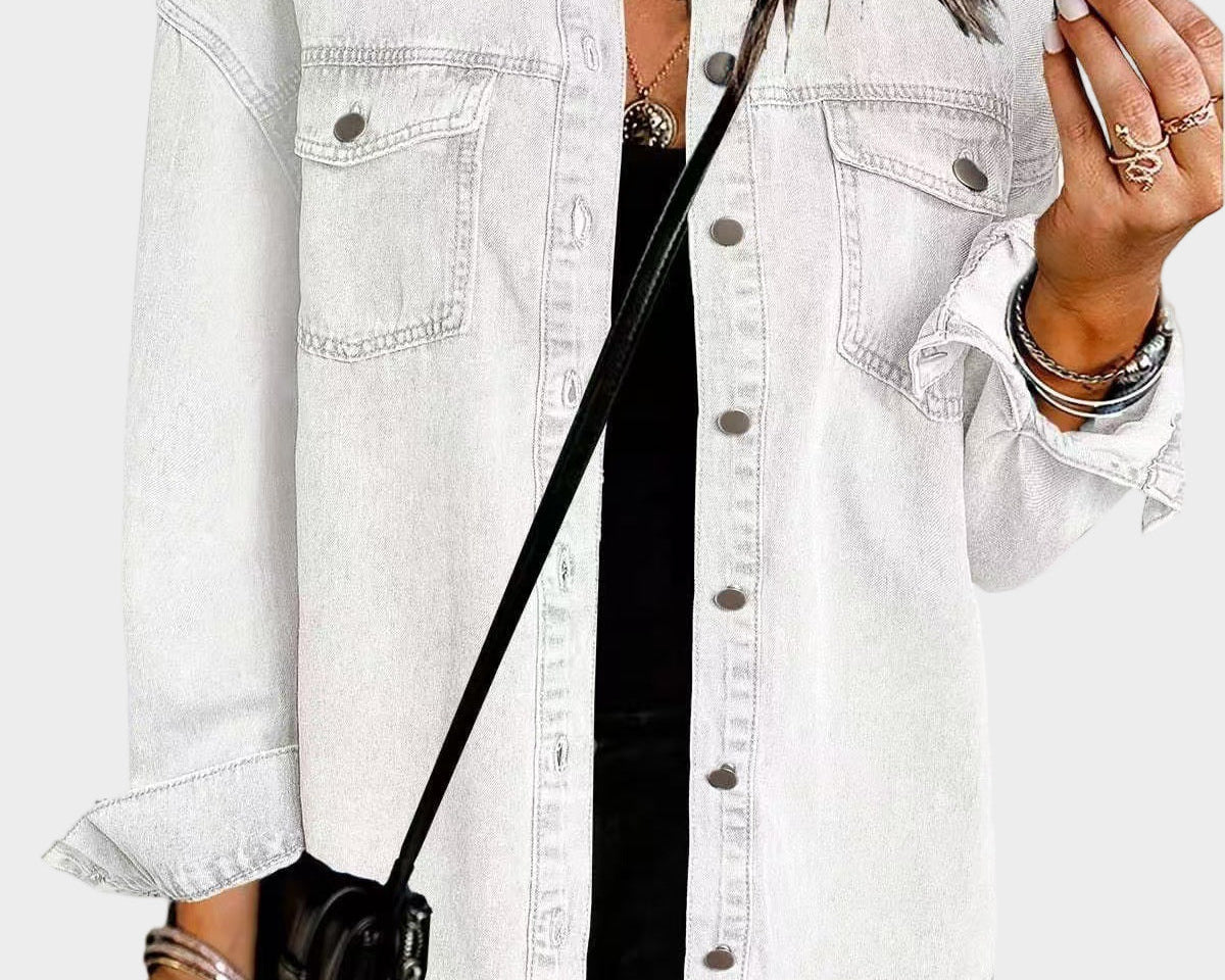 Klassische Jeansjacke