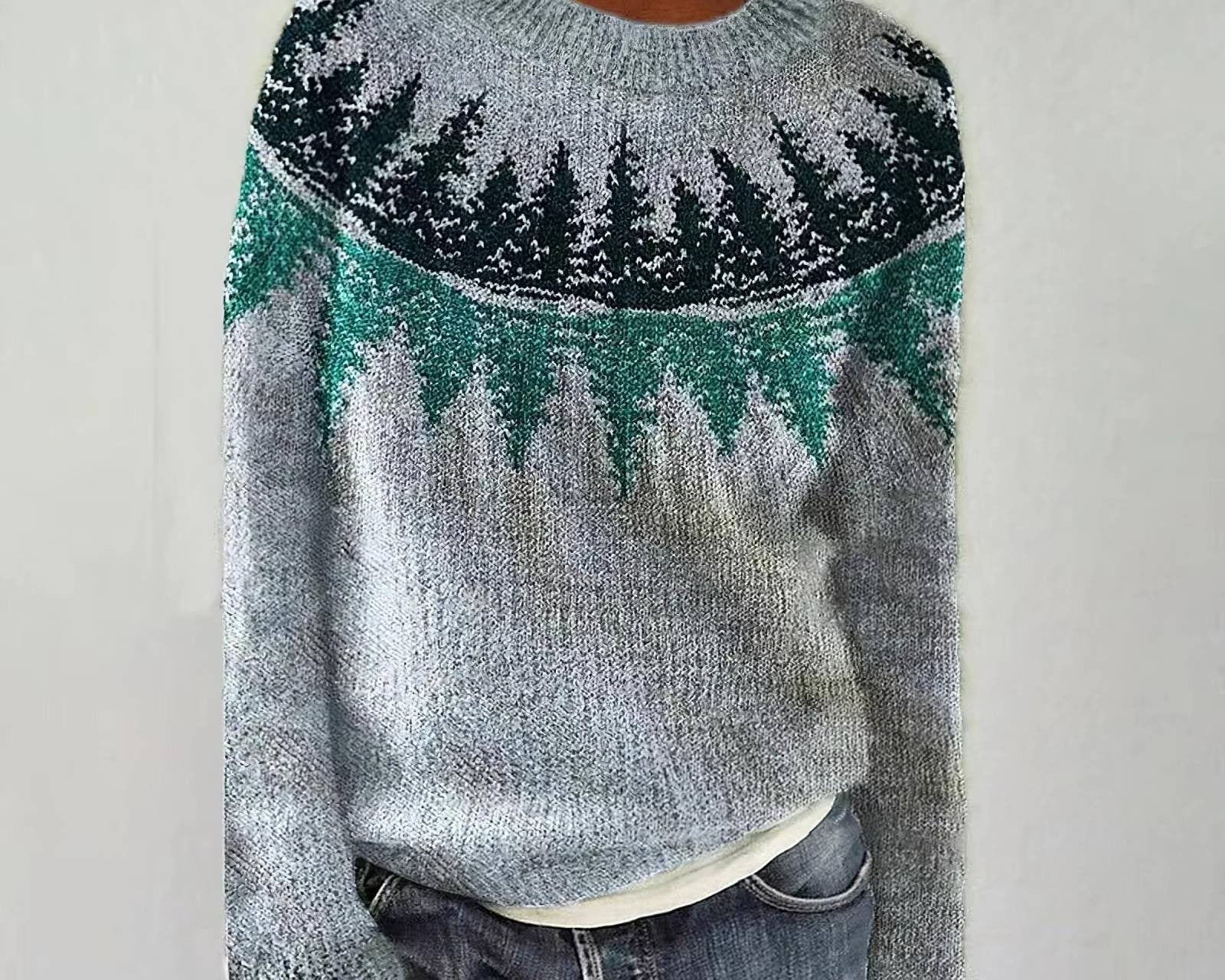 Svetlana | Gemütlicher Retro-Pullover