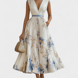 Jéssica - Festkleid Floral
