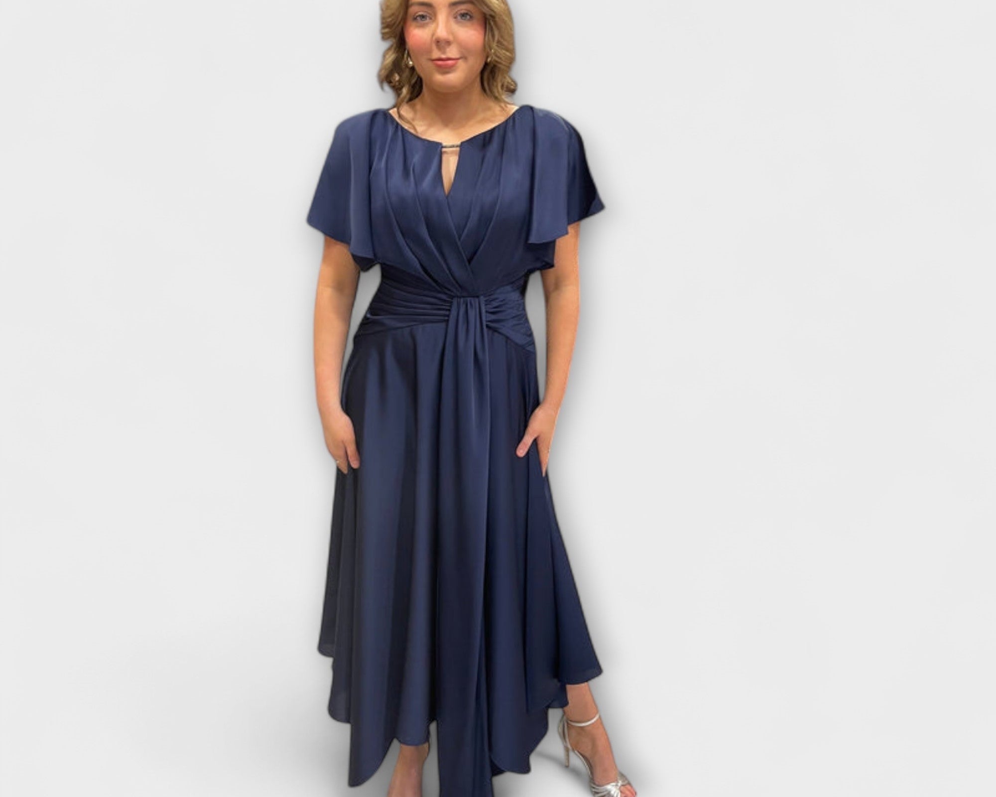 Anni – Maisonel Drapiertes Rockkleid