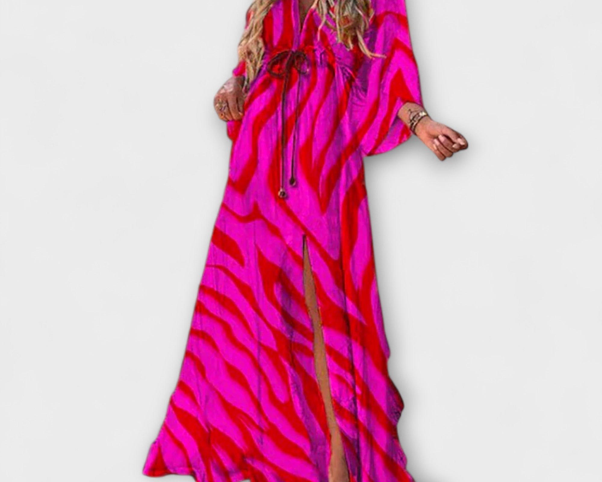 Isla - Stilvolles Buntes Kleid
