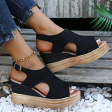 Anita – Entspannte Keilsandalen