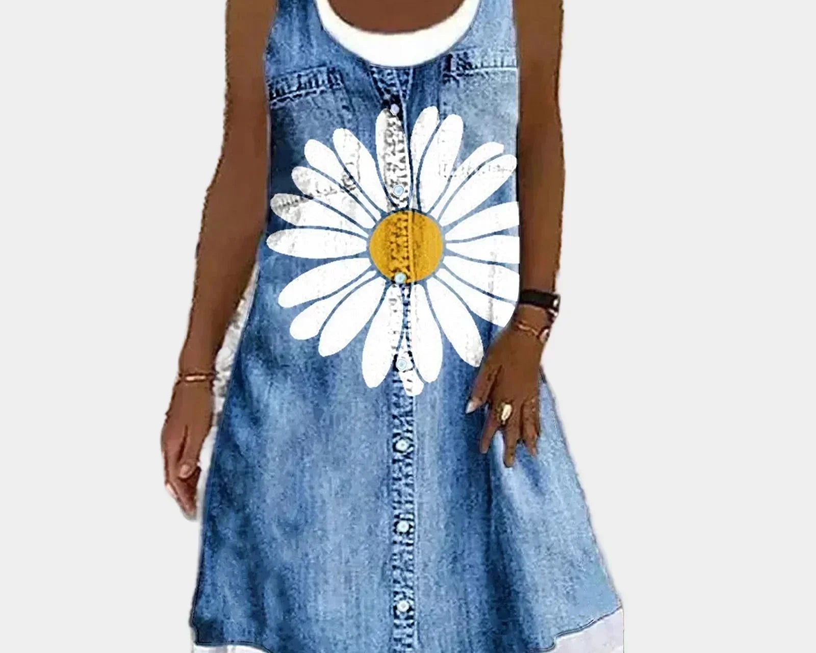 Elegantes und Weiches Jeanskleid