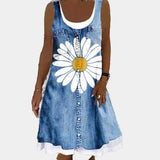 Elegantes und Weiches Jeanskleid