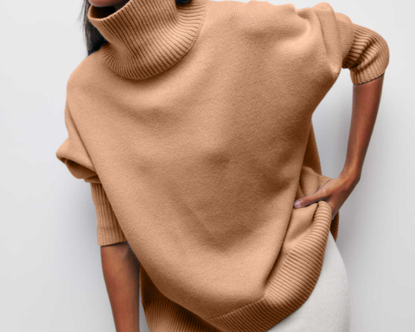 Katrielle - gemütlicher Rollkragenpullover