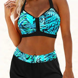 Janette - Hochtailliertes Ripp-Bikini