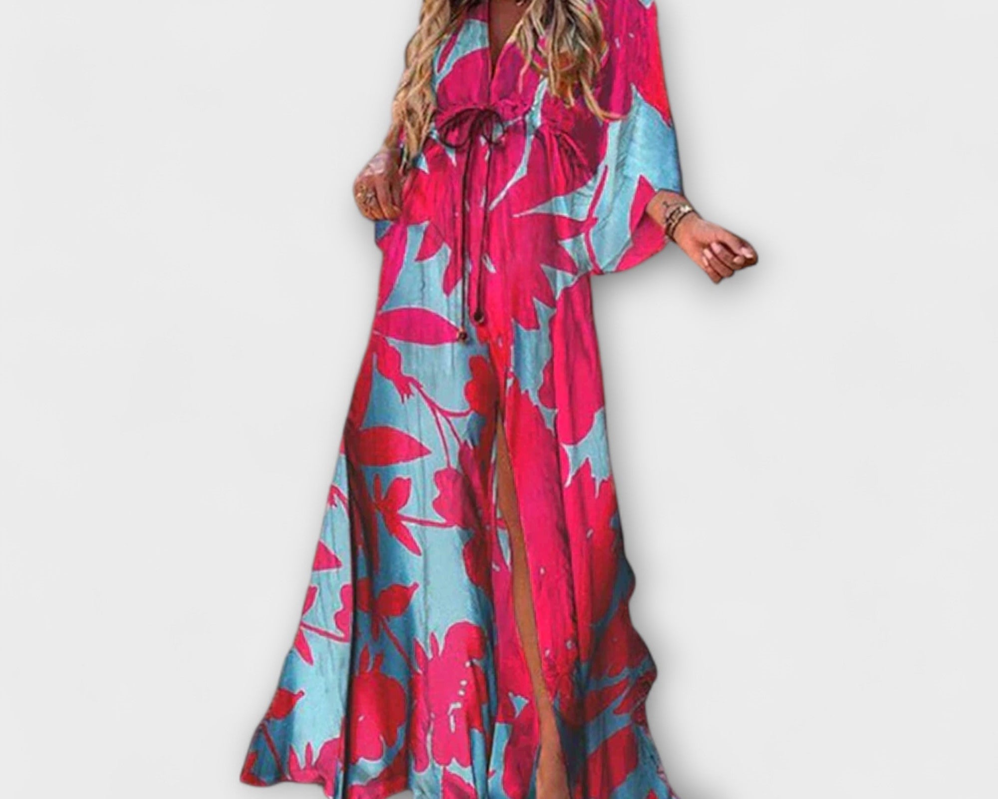 Isla - Stilvolles Buntes Kleid
