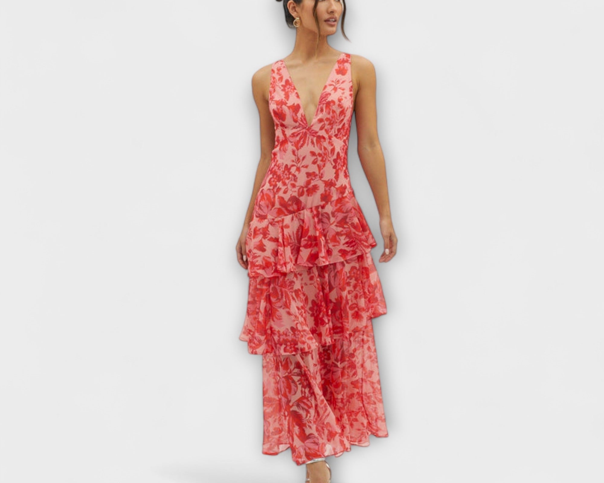 Faye - Bloom Shift Midi Kleid