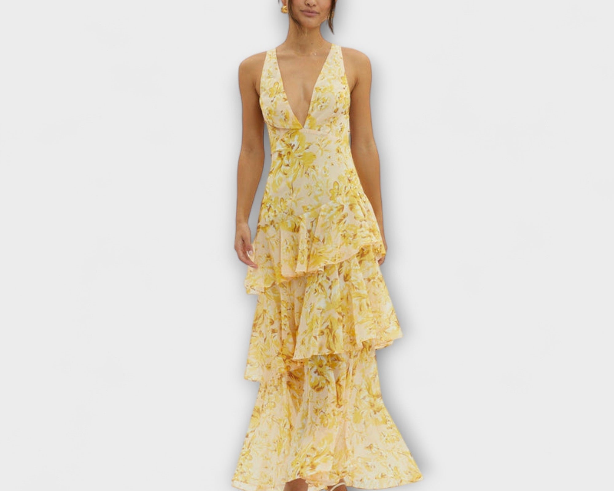Faye - Bloom Shift Midi Kleid