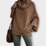 Ulrike - Eleganter Damenpullover in Schildpatt
