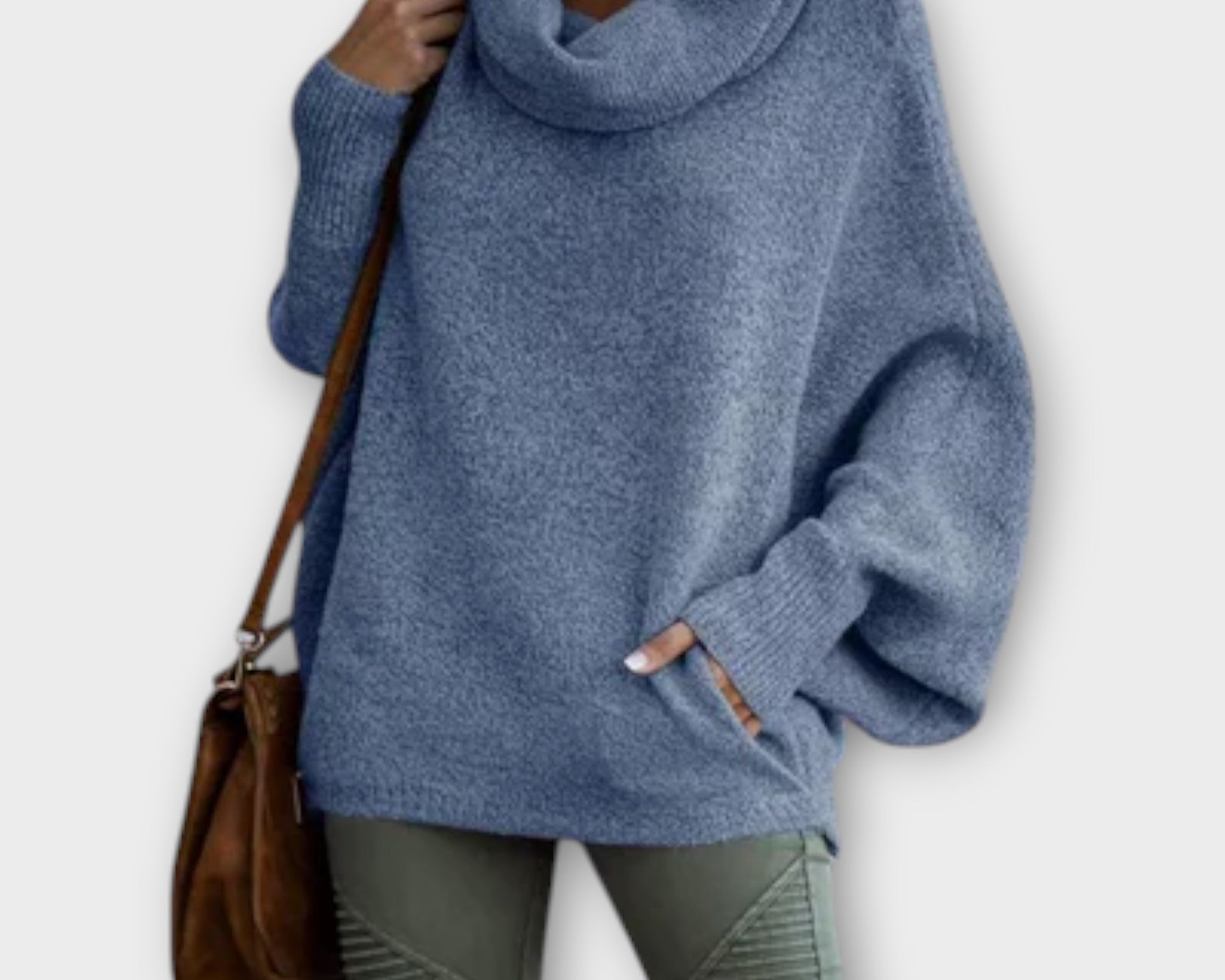 Ulrike - Eleganter Damenpullover in Schildpatt