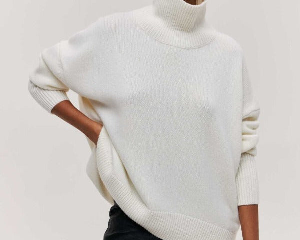 Katrielle - gemütlicher Rollkragenpullover