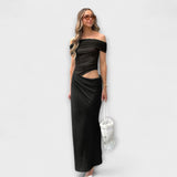 Puss - Rüschendes Unregelmässiges Kleid