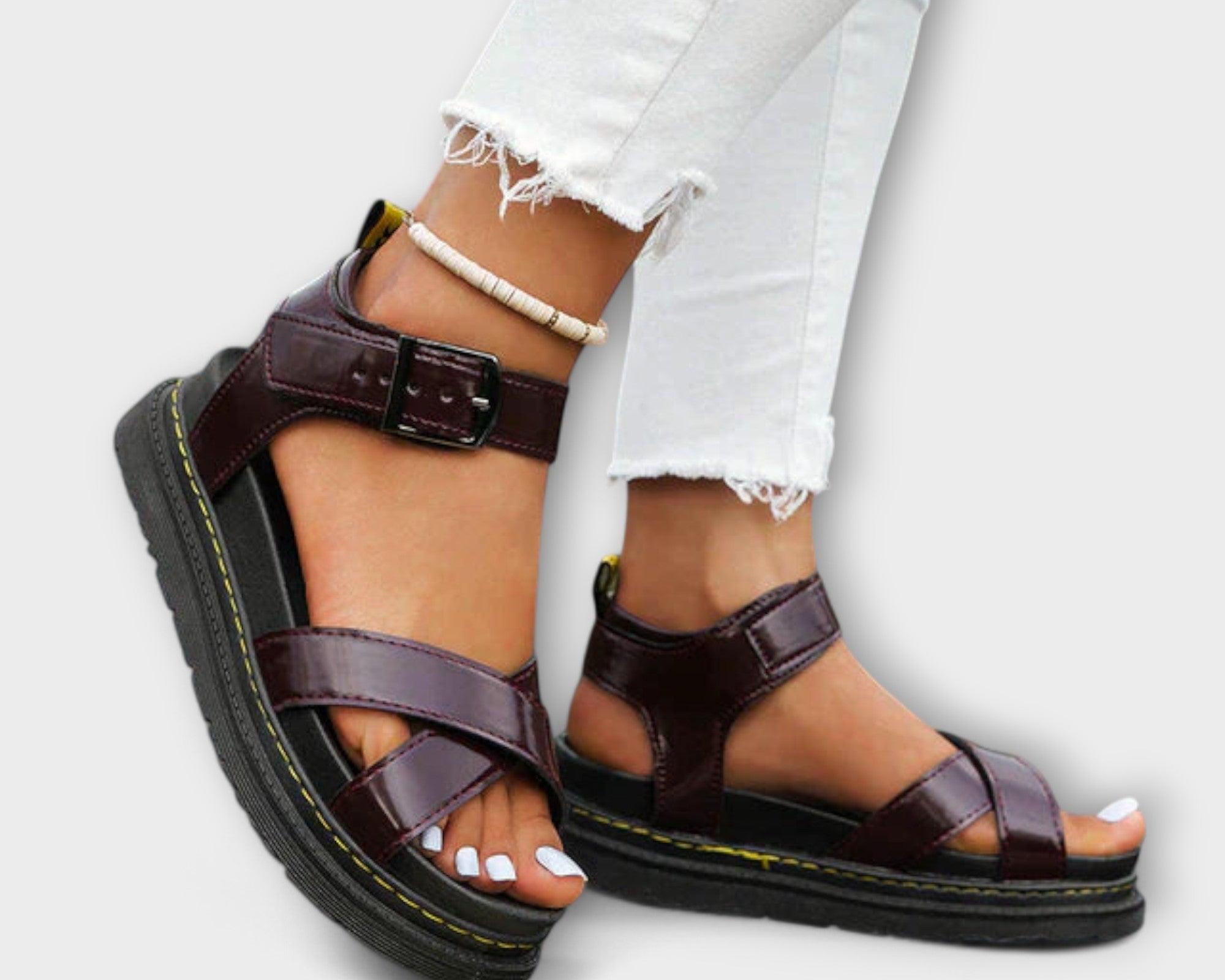 Rosa - Orthopädische Sport-Sandalen für Komfort und Unterstützung