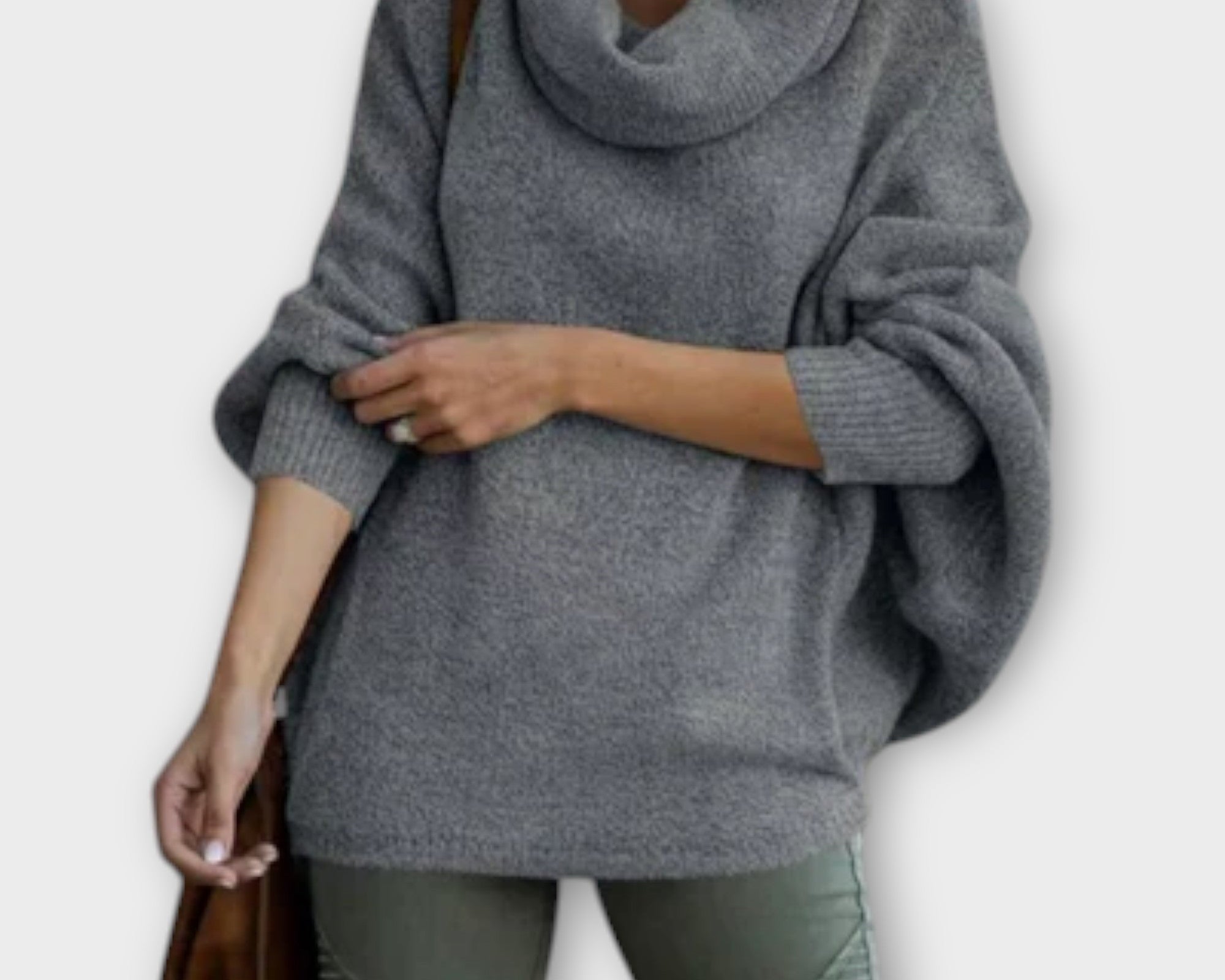 Ulrike - Eleganter Damenpullover in Schildpatt