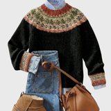 Elveria | Schicker Vintage Pullover