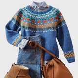 Velve | Klassischer Vintage Pullover
