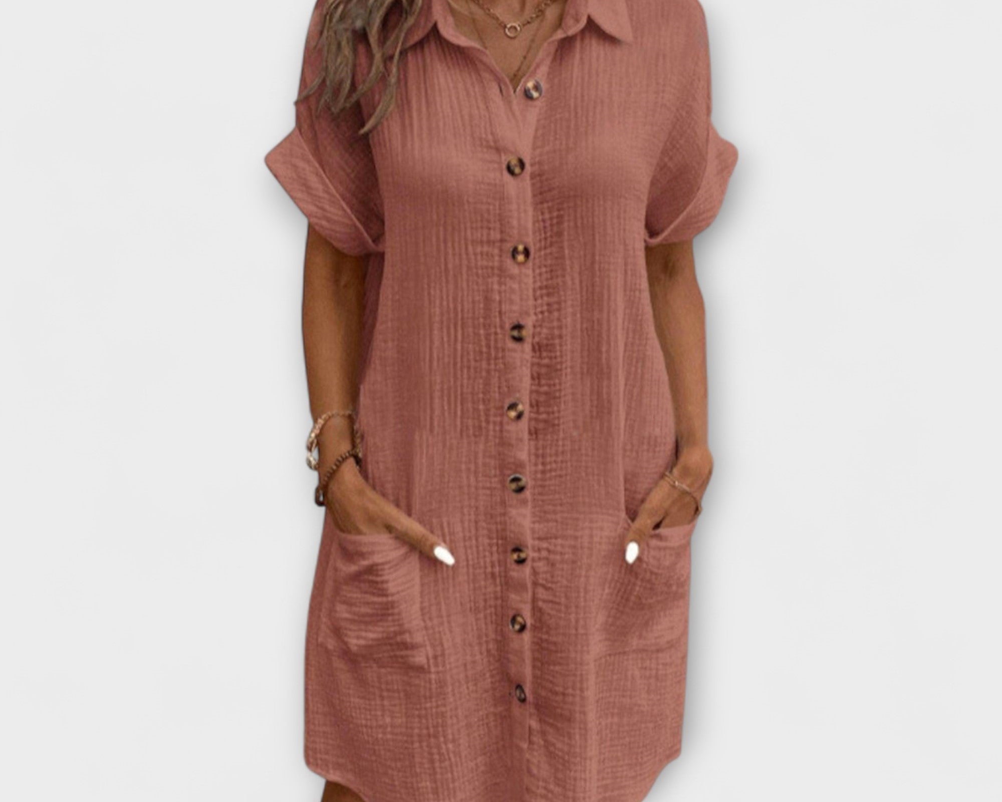 Aria - Klassisches Polo Freizeitkleid