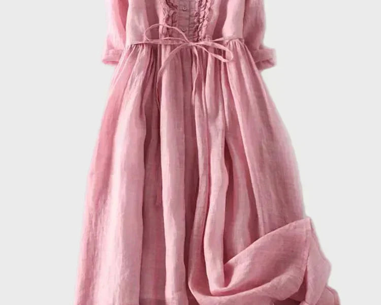 Minimalistisches Langkleid