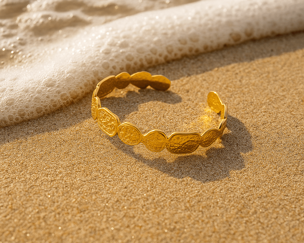 Goldene Sandreflexe