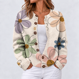 Mea – Cardigan mit Blumenmuster