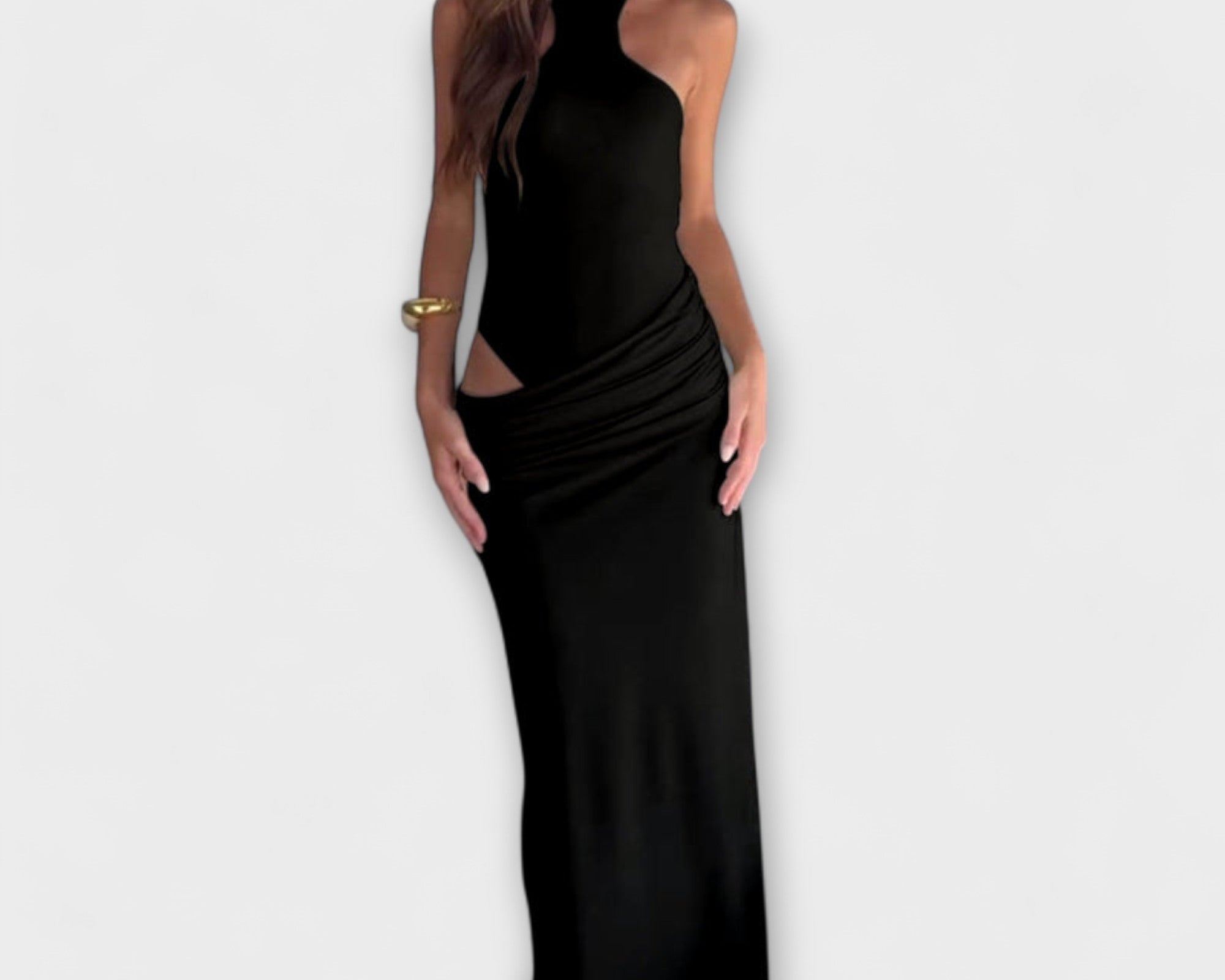 Minna - Verführerisches ärmelloses Cut-Out Kleid