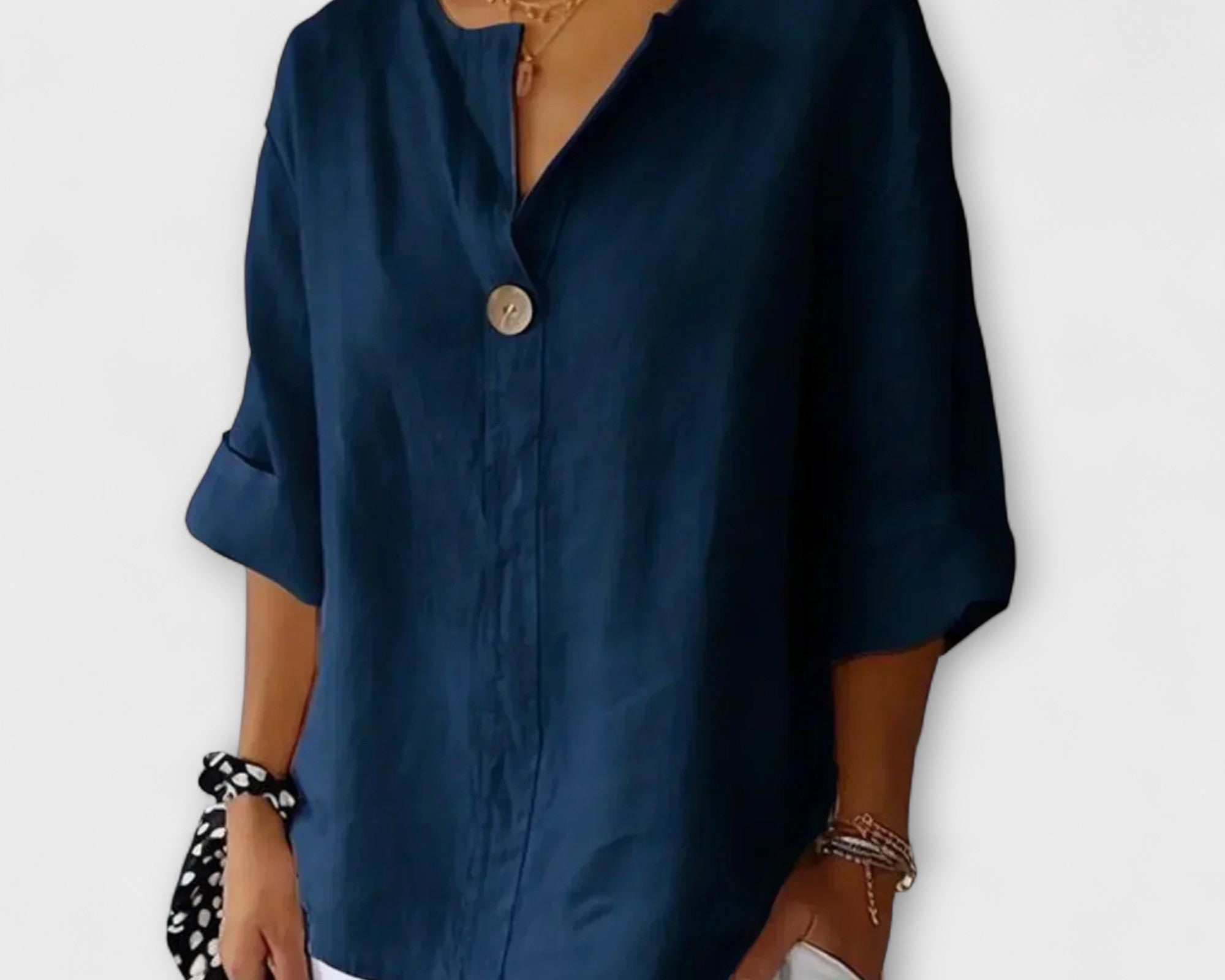 Nicole - Stilvolle Bluse mit V-Ausschnitt