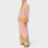 Sage - Meerjungfrau Relaxed Shirt und Elastische Taillenhosen Set