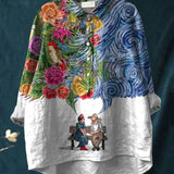 Flavia | Kunstvolle Damenbluse