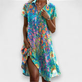 Eterna - Midi Kleid zeitlose Eleganz