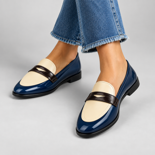 Claudia - Kontrast Loafers