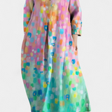 Ana - Fliessendes Kleid mit Muster