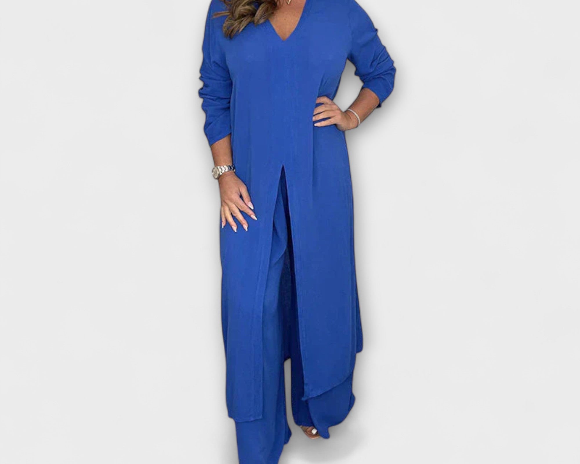 2-teiliges stilvolles Damen-Co-Ord-Set